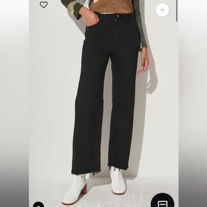 Rachel comey Collins pant in black overdye Pomona denim